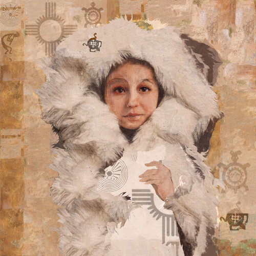 Eskimo Child VIIII by Marta Wiley (12 x 12)