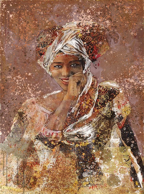 Sepia African Dreams by Marta Wiley (18 x 24)