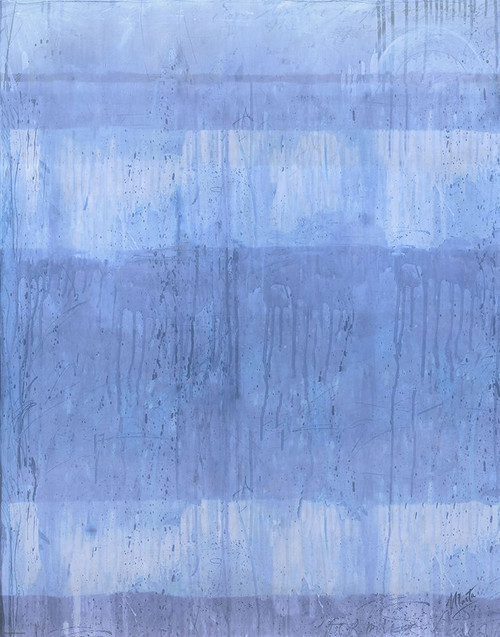 Abstract Blue XIII by Marta Wiley (18 x 24)