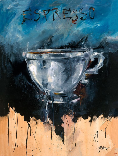 Dive Lighter colors by Marta Wiley (18 x 24)