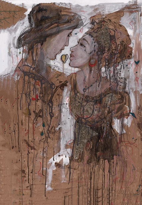 Sepia, Figure V by Marta Wiley (16 x 24)