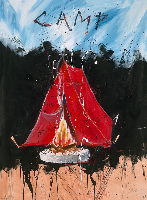 Camp by Marta Wiley (18 x 24)