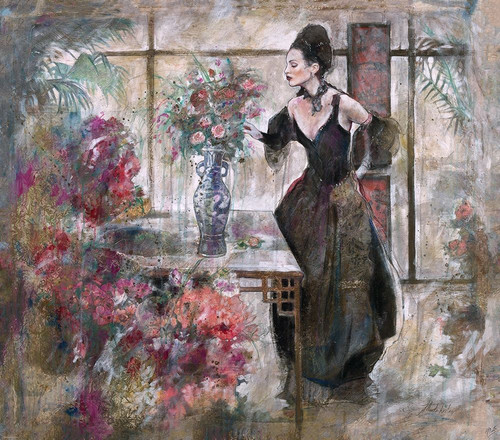 Romantic Lady by Marta Wiley (12 x 11)