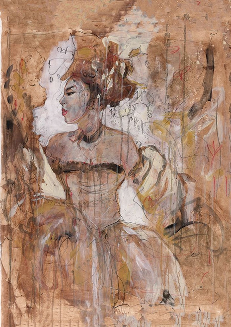 Festive Dancer by Marta Wiley (18 x 24)