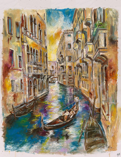 Golden Venice I by Marta Wiley (18 x 24)