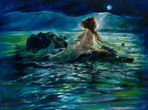 Mermaid by Marta Wiley (24 x 18)