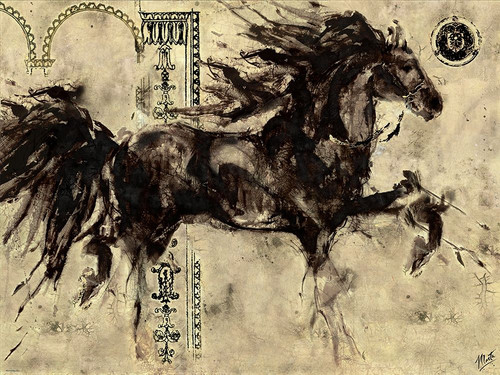 Lepa Zena Companion by Marta Wiley (24 x 18)