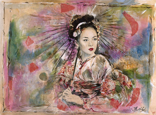 Geisha Darker Colors by Marta Wiley (24 x 18)