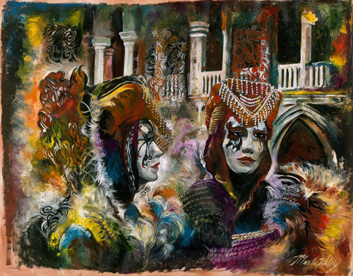 Venice Sepia tone by Marta Wiley (24 x 18)