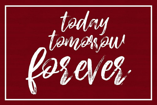 Valentines  landscape sentiment VII-Forever by Tara Reed (24 x 18)