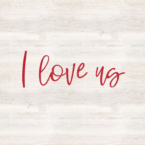 Valentines Square I-I Love Us by Tara Reed (12 x 12)