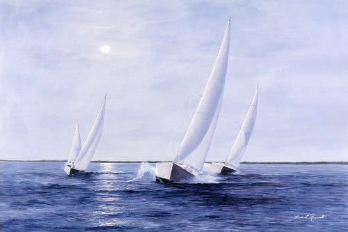 Blue Sails by Diane Romanello (24 x 16)