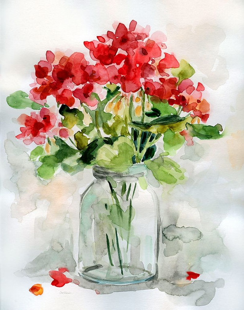 Summer Geranium II by Carol Robinson (18 x 24)
