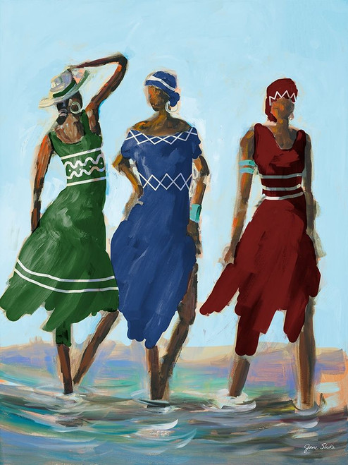 Caribbean Dreaming by Jane Slivka (18 x 24)