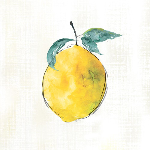 Happy Lemon by Carol Robinson (12 x 12)