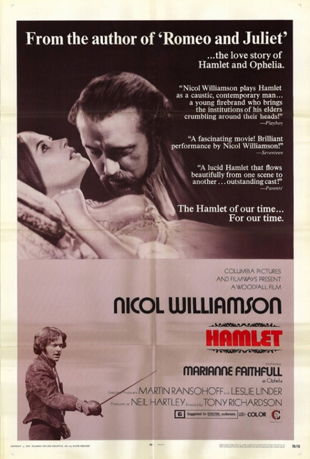Hamlet Movie Poster Print (27 x 40) - Item # MOVAF1409