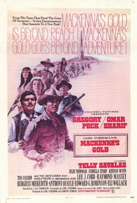 Mackenna's Gold Movie Poster (11 x 17) - Item # MOV255094