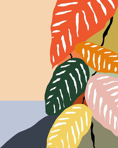 Tropical Plant II by Daniela Santiago (18 x 24)