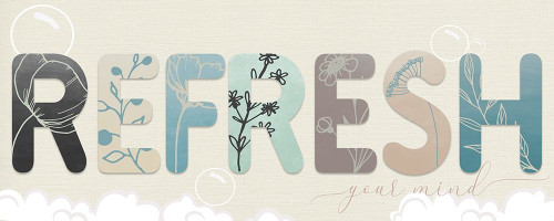 Refresh Your Mind by Daniela Santiago (24 x 10)