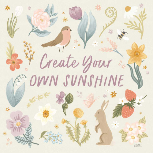 Spring Garden III by Laura Marshall (24 x 24)