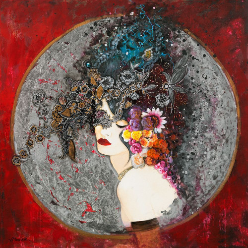 Peau de Satin by Valerie Maugeri (12 x 12)