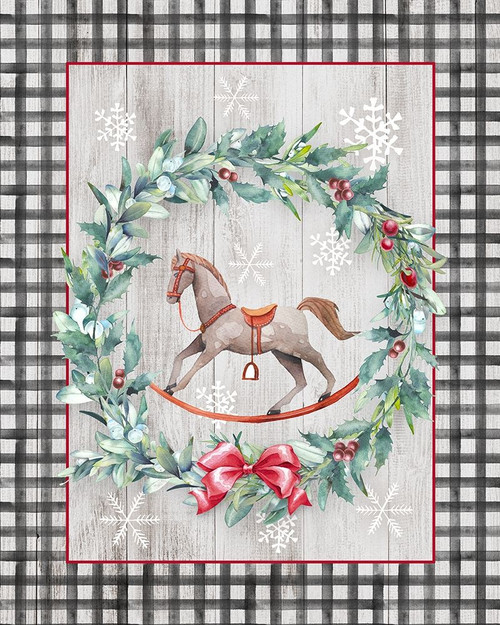 Rocking Horse by Conrad Knutsen (18 x 24)