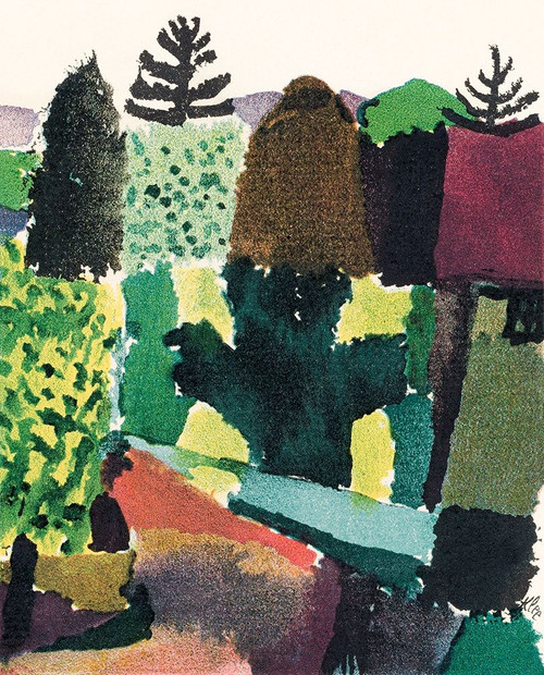 Park by Paul Klee (18 x 24)