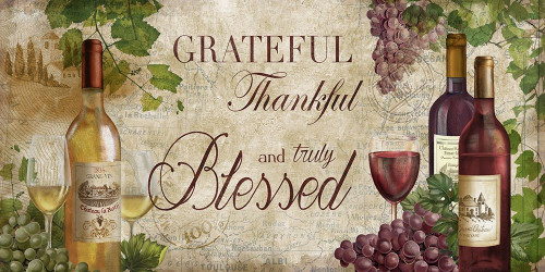 Grateful Wine by Conrad Knutsen (24 x 12)