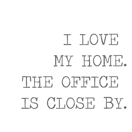 I Love My Home by Lauren Rader (24 x 24)