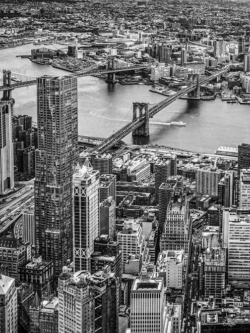 Cityscape by Donnie Quillen (18 x 24)