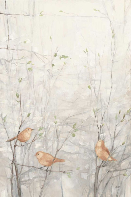 Birds in Trees I Brown by Julia Purinton (15 x 24)