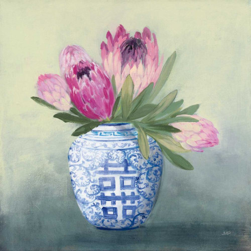 Protea Chinoiserie I by Julia Purinton (24 x 24)