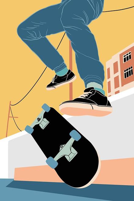 Flip Trick Dream by Marcus Prime (18 x 24)