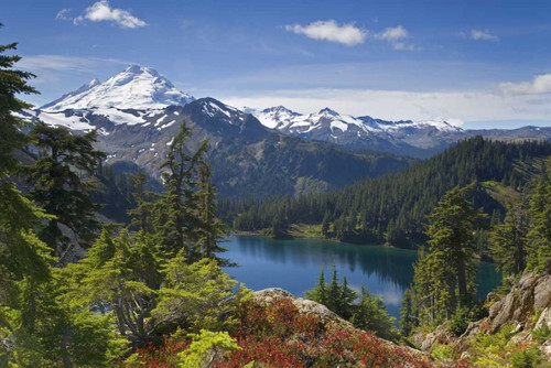 WA, Mt Baker Wilderness, Iceberg Lake by Don Paulson (24 x 15)