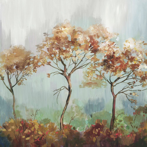 Orange Stillness by Allison Pearce (12 x 12)