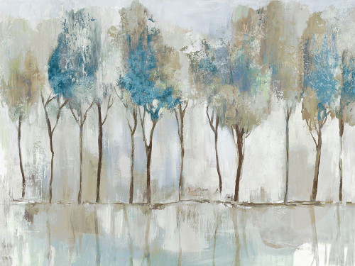 Tall Indigo Trees by Allison Pearce (24 x 18)