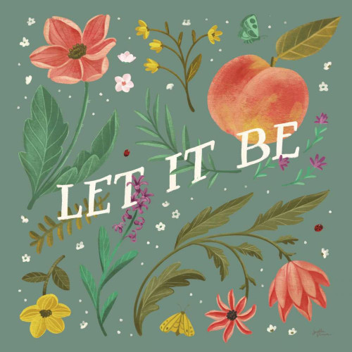 Spring Botanicals V Sage by Janelle Penner (24 x 24)