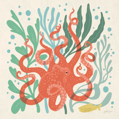 Under the Sea III by Janelle Penner (24 x 24)