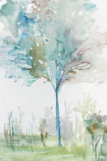 Growing Teal I by Allison Pearce (18 x 24)