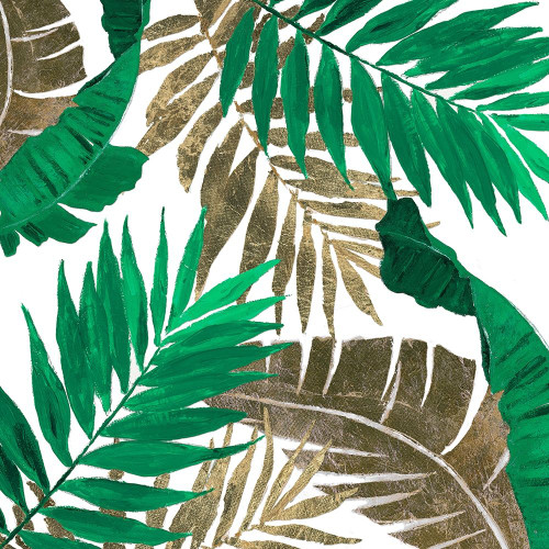 Modern Jungle Leaves Close Up I by Patricia Pinto (12 x 12)