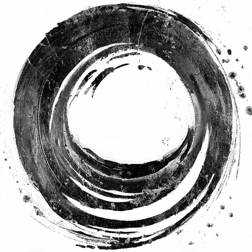 Black Circle II by Patricia Pinto (12 x 12)