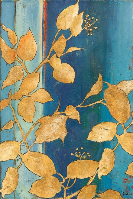 Golden Blue by Patricia Pinto (18 x 24)