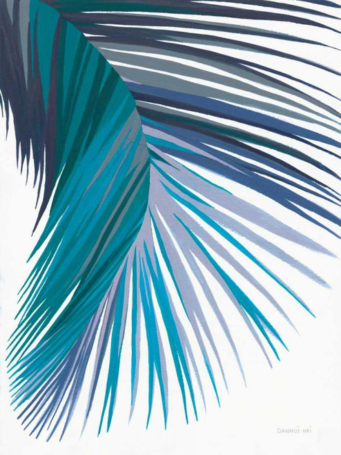 Retro Big Leaf II Cool by Danhui Nai (18 x 24)