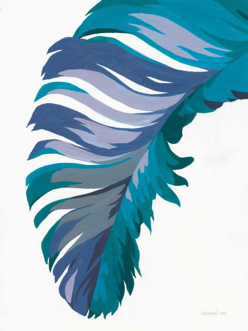 Retro Big Leaf I Cool by Danhui Nai (18 x 24)