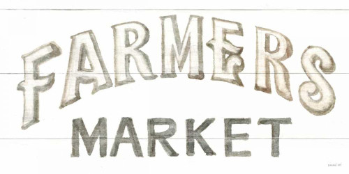 Homegrown Summer Sign I by Danhui Nai (24 x 12)