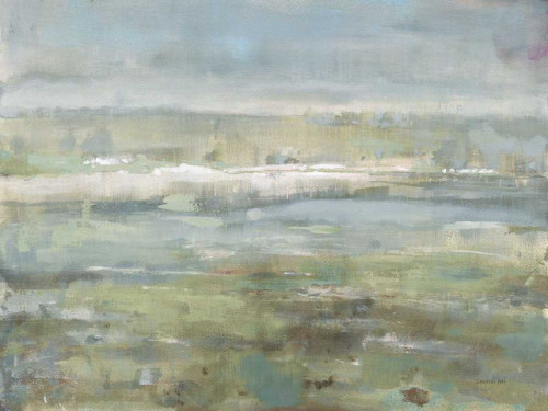 Gray Blue Field by Danhui Nai (24 x 18)