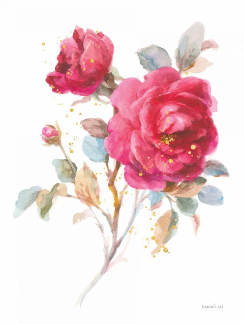 Bold Roses I by Danhui Nai (18 x 24)