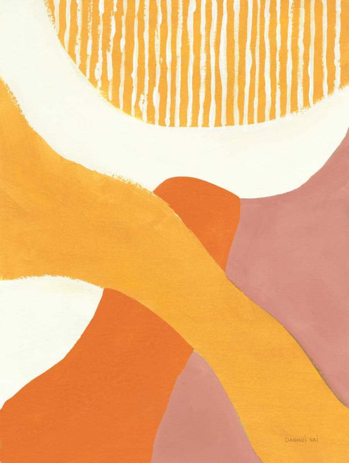 Retro Abstract VI Bright by Danhui Nai (18 x 24)