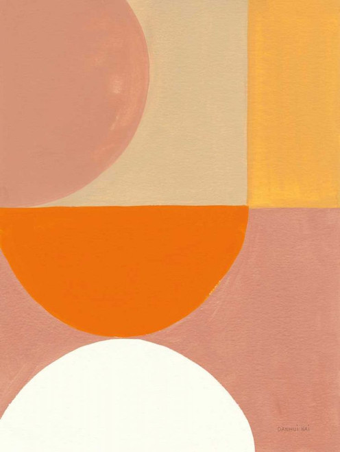 Retro Abstract V Bright by Danhui Nai (18 x 24)