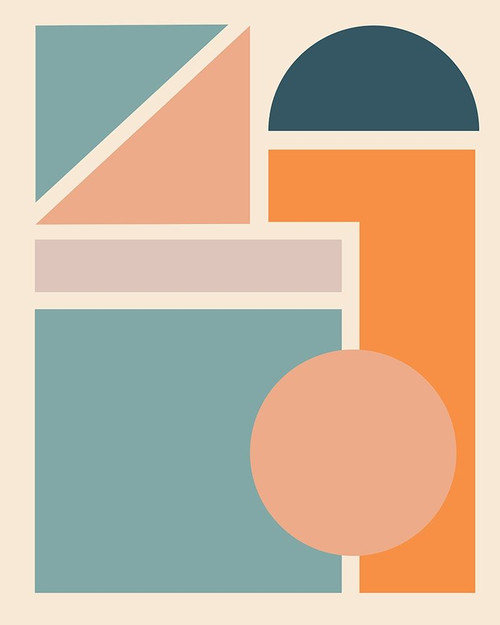 Papercut Abstract I by Elizabeth Medley (18 x 24)